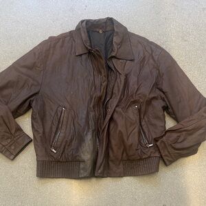 Fratelli Rossetti Dark Brown Bomber Jacket